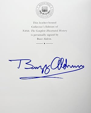 NASA: The Complete Illustrated History [Signed by Buzz Aldrin]