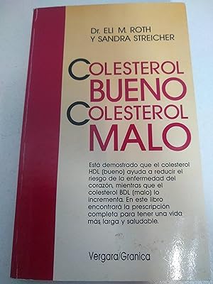 Seller image for colesterol bueno colesterol malo for sale by SoferBooks
