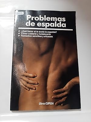 Image du vendeur pour Problemas de espalda mis en vente par SoferBooks