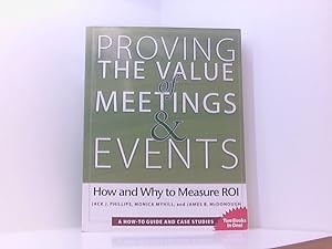 Bild des Verkufers fr Proving the Value of Meetings and Events; How and Why to Measure ROI by Jack J. Phillips (2007) Paperback zum Verkauf von Book Broker