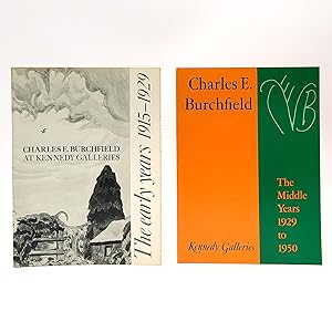 Seller image for Charles E. Burchfield at Kennedy Galleries [2 vols]: The Early Years 1915-1929 [&] The Middle Years 1929 to 1950 for sale by Boyd Used & Rare Books