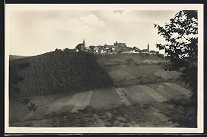 Imagen del vendedor de Ansichtskarte Neckarsteinach, Ortsansicht auf dem Dilsberg a la venta por Bartko-Reher