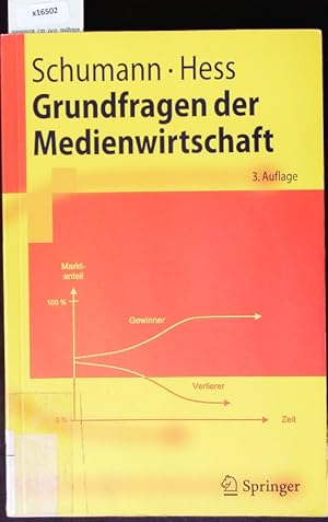 Bild des Verkufers fr Grundfragen der Medienwirtschaft zum Verkauf von Antiquariat Bookfarm