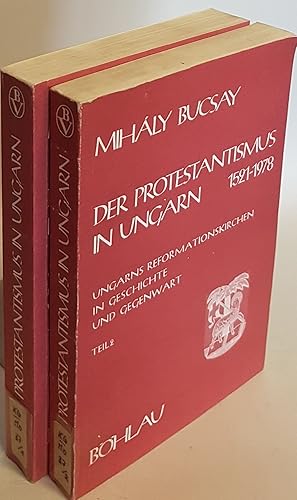 Bild des Verkufers fr Geschichte des Protestantismus in Ungarn 1521-1978: Ungarns Reformationskirchen in Geschichte und Gegenwart (2 Bnde KOMPLETT) Studien und Texte zur Kirchengeschichte und Geschichte Bd.III/1 und 2; zum Verkauf von books4less (Versandantiquariat Petra Gros GmbH & Co. KG)