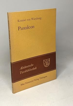 Imagen del vendedor de Pantaleon / altdeutsche textbibliothek n21 a la venta por crealivres