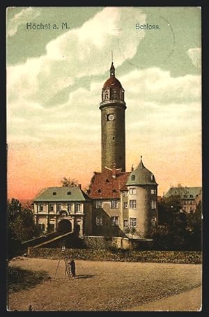 Ansichtskarte Frankfurt-Höchst, Schloss