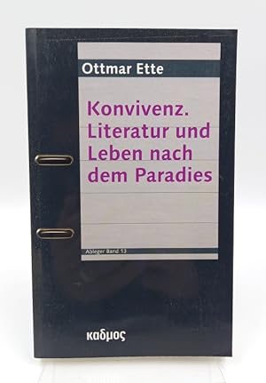 Image du vendeur pour Konvivenz Literatur und Leben nach dem Paradies mis en vente par Antiquariat Smock