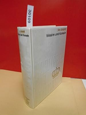 " Wesire und Konsuln " von Ivo Andric . Nobelpreis für Literatur 1961, Band 56. Einband aus echte...
