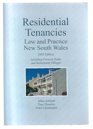 Bild des Verkufers fr Residential Tenancies - Law and Practice, New South Wales. 2003 Edition. zum Verkauf von City Basement Books