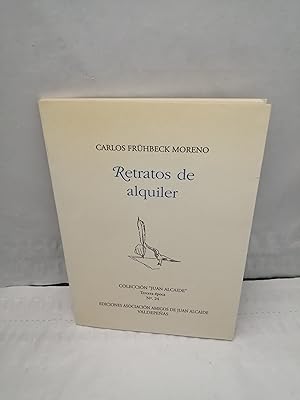 Seller image for Retrato de Alquiler (Dedicatoria y firma autgrafa de autor) PRIMERA EDICIN for sale by Libros Angulo