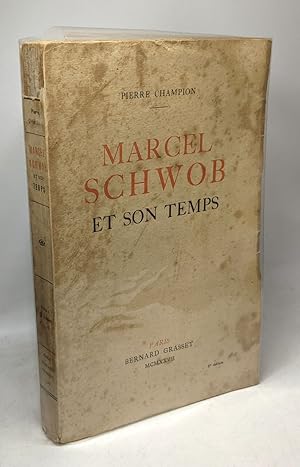 Seller image for MARCEL SCHWOB et son temps for sale by crealivres