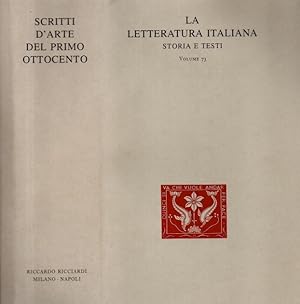 Scritti d'arte del primo ottocento