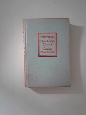 Seller image for Amerikanisches Wrterbuch: Amerikanisch Deutsch - Deutsch Amerikanisch, Beide Teile in einem Bd. for sale by ANTIQUARIAT FRDEBUCH Inh.Michael Simon