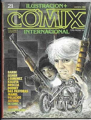 Ilustracion + Comix Internacional nº 21 Toutain Editor 1ª Edición agosto 1982