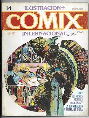 Ilustracion + Comix Internacional nº 14 Toutain Editor 1ª Edición 1981