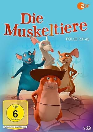 Imagen del vendedor de Die Muskeltiere. Folge.23-45, 2 DVD a la venta por moluna