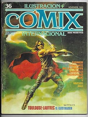 Ilustracion + Comix Internacional nº 36 Toutain Editor 1ª Edición noviembre 1983