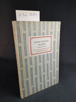 Bild des Verkufers fr Frauen: 52 Radierungen. Insel-Bcherei Nr. 577. 36.-55. Tausend. zum Verkauf von ANTIQUARIAT Franke BRUDDENBOOKS