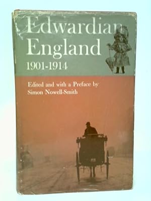 Bild des Verkufers fr Edwardian England 1901-14 zum Verkauf von World of Rare Books
