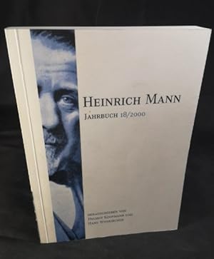 Seller image for Heinrich Mann-Jahrbuch. 18/2000 for sale by ANTIQUARIAT Franke BRUDDENBOOKS