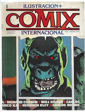 Ilustracion + Comix Internacional nº 1 Toutain Editor 1ª Edición 1980