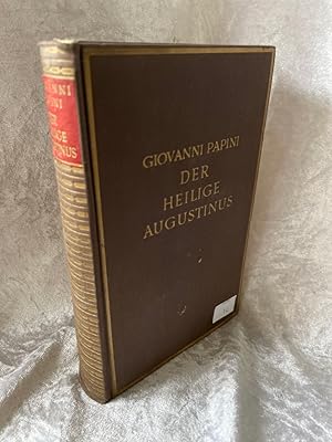Bild des Verkufers fr Der heilige Augustinus. zum Verkauf von Antiquariat Jochen Mohr -Books and Mohr-