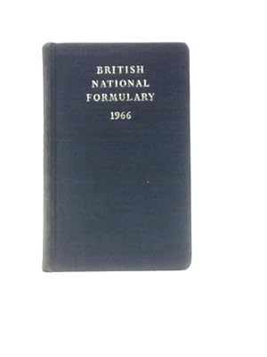 Bild des Verkufers fr British National Formulary zum Verkauf von World of Rare Books