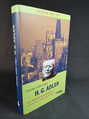 Seller image for H.G. Adler - Der Wahrheit verpflichtet [Neubuch] Interviews, Gedichte, Essays for sale by ANTIQUARIAT Franke BRUDDENBOOKS