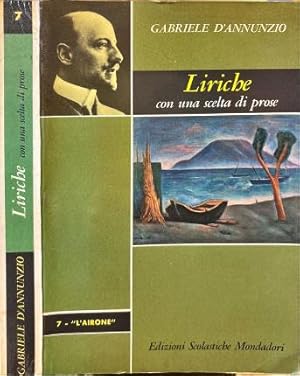 Immagine del venditore per Liriche con una scelta di prose. venduto da Libreria La Fenice di Pietro Freggio