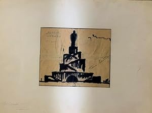 Seller image for Nathan Isaevich Altman, Lenin's monument sketch, 1925-1926 for sale by biblioaxes