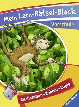 Bild des Verkufers fr Mein Lern-Rtsel-Block Vorschule: Buchstaben, Zahlen, Logik : Vorschule. Buchstaben, Zahlen, Logik zum Verkauf von AHA-BUCH GmbH