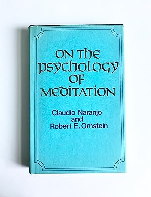 Seller image for On The Psychology of Meditation for sale by Hill of Dust Books