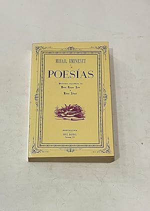 Imagen del vendedor de Poesas. a la venta por ARREBATO LIBROS