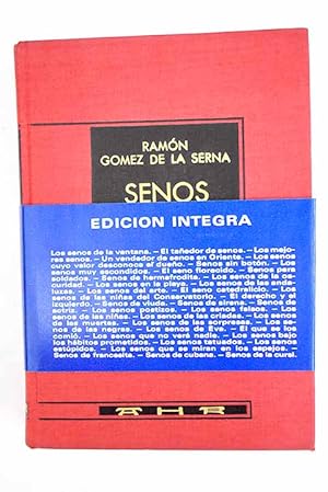 Imagen del vendedor de Senos a la venta por Alcan Libros