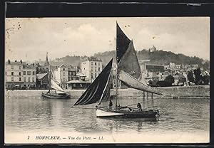 Carte postale Honfleur, Vue du Port