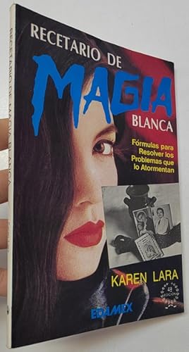 Imagen del vendedor de Recetario de magia blanca a la venta por Librera Mamut