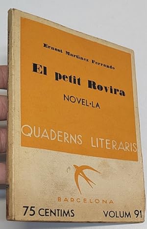 Imagen del vendedor de El petit Rovira a la venta por Librera Mamut