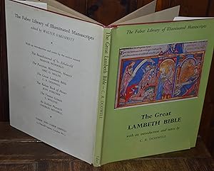 Imagen del vendedor de The Great Lambeth Bible with an introduction and notes a la venta por CHESIL BEACH BOOKS