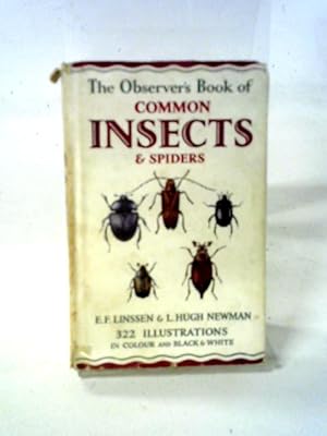 Seller image for The Observer's Book Of Common Insects And Spiders Outlining All The British Orders for sale by World of Rare Books