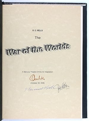 [War of the Worlds]. Commemorative edition of The Mercury Theatre's radio adaptation of the H. G....