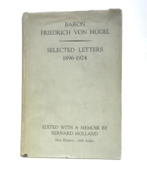 Bild des Verkufers fr Selected Letters, 1896-1924 zum Verkauf von World of Rare Books