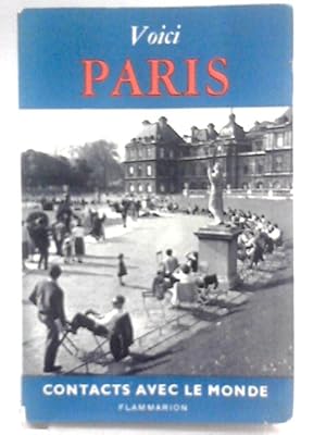 Imagen del vendedor de Voici paris a la venta por World of Rare Books