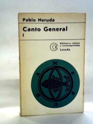 Seller image for Canto General I for sale by World of Rare Books