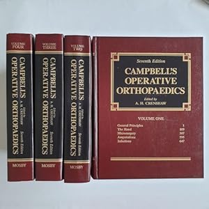 Seller image for Campbell's operative orthopaedics. 7th ed. (4 Volume/ 1 Bis 4) for sale by Gebrauchtbcherlogistik  H.J. Lauterbach