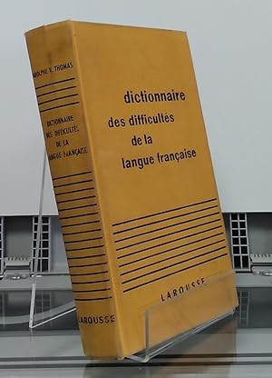 Seller image for Dictionnaire des difficult de la langue franaise for sale by Librera Dilogo