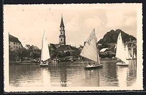 Ansichtskarte Segelsport auf dem Mattsee bei Salzburg