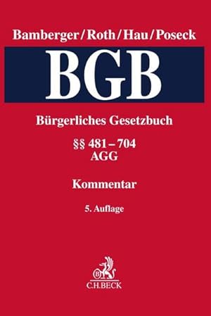 Immagine del venditore per Brgerliches Gesetzbuch Band 2:  481-704, AGG venduto da Studibuch