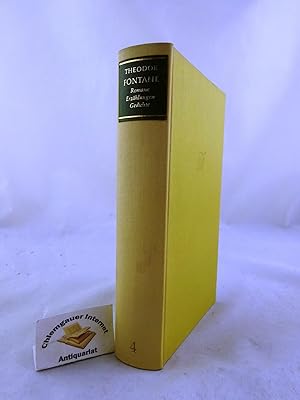 Immagine del venditore per Werke, Schriften, Briefe. Abteilung : Smtliche Romane, Erzhlungen, Gedichte, Nachgelassenes. Herausgeben von Walter Keitel und Helmuth Nrnberger. HIER: VIERTER (4.) Band. Effi Briest -- Frau Jenny Treibel -- Die Poggenpuhls -- Mathilde Mhring venduto da Chiemgauer Internet Antiquariat GbR