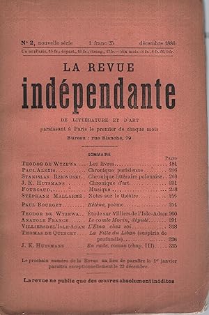 Seller image for La Revue indpendante no (Tome ) for sale by Librairie Lalibela