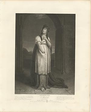 Bild des Verkufers fr Macbeth. Act i. Scene V. Macbeth's Castle. Lady Macbeth. zum Verkauf von Robert Frew Ltd. ABA ILAB